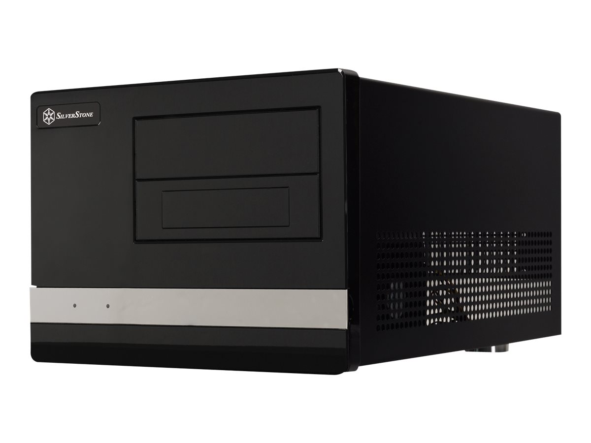 SilverStone SUGO SG02-F tower micro Product shot Right-angle 79850