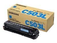 Samsung CLT-C503L High Yield cyan original toner cartridge (SU017A) 