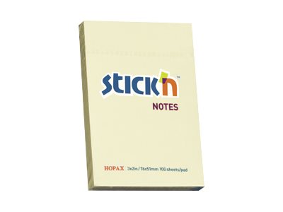 Stickn Regular Notes 76 X 51 Mm 1200 Sheets 12 X 100