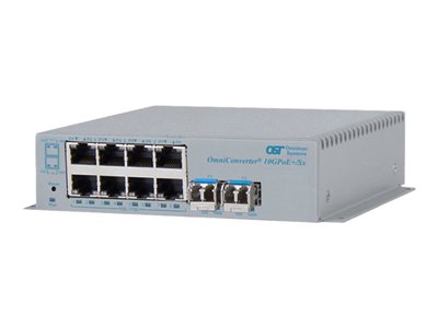 Omnitron OmniConverter 10GPoE+/Sx