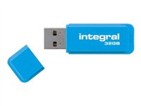 Integral Europe Neon USB 2.0 Flash Drive INFD32GBNEONB