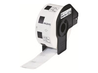 BROTHER Etiquettes papier carre