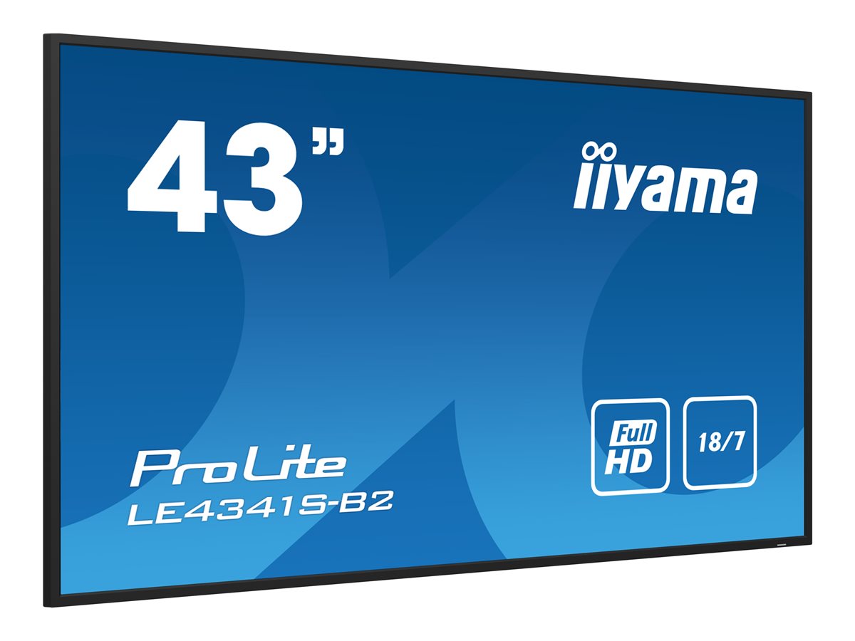 iiyama ProLite LE4341S-B2 43" Třída (42.5" zobrazitelný) displej LCD s LED podsvícením - Full HD - pro digital signage – foto 3
