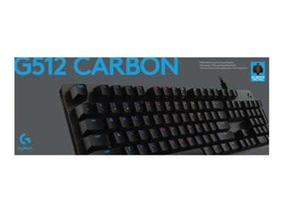 LOGI G512 RGB Mech Gaming Keyboard (DEU)