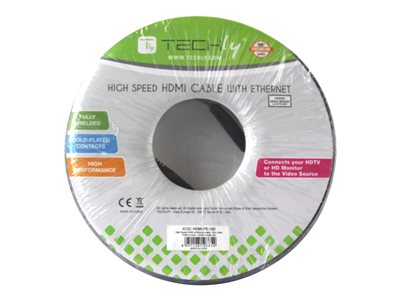 TECHLY HDMI High Speed Kabel SCHWARZ