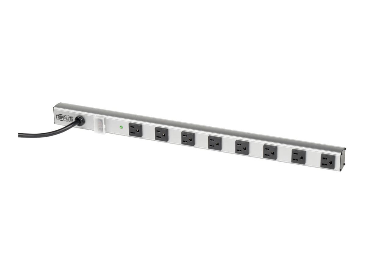 Tripp Lite Surge Protector Power Strip 120V 8 Outlet 6' Cord 24" Length