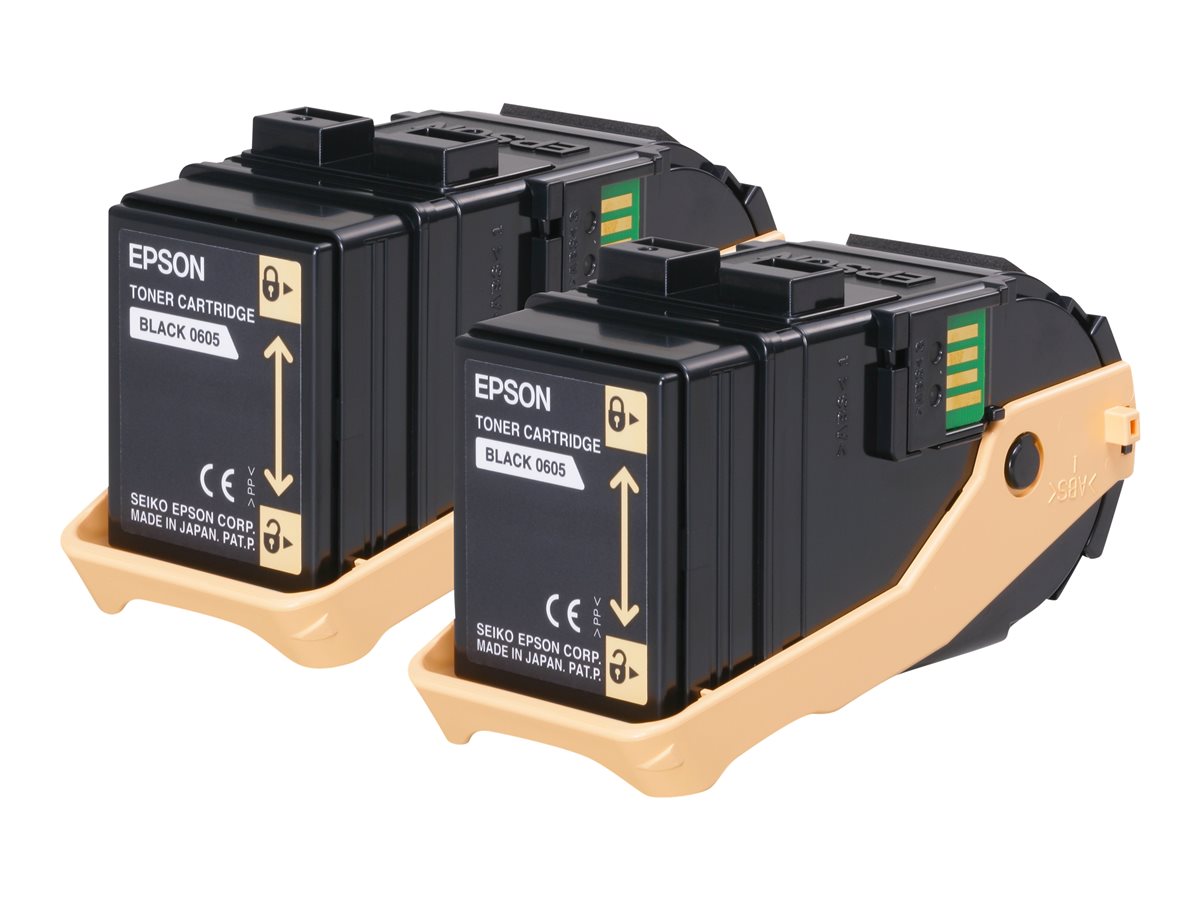 EPSON Pack 2 toners noir AL-C93