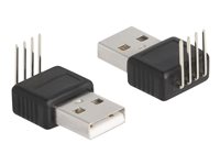 DeLOCK USB 2.0 USB-adapter Sort