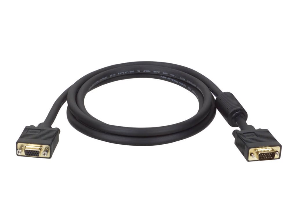 Tripp Lite 75ft VGA Coax Monitor Extension Cable with RGB High Resolution HD15 M/F 1080p 75'
