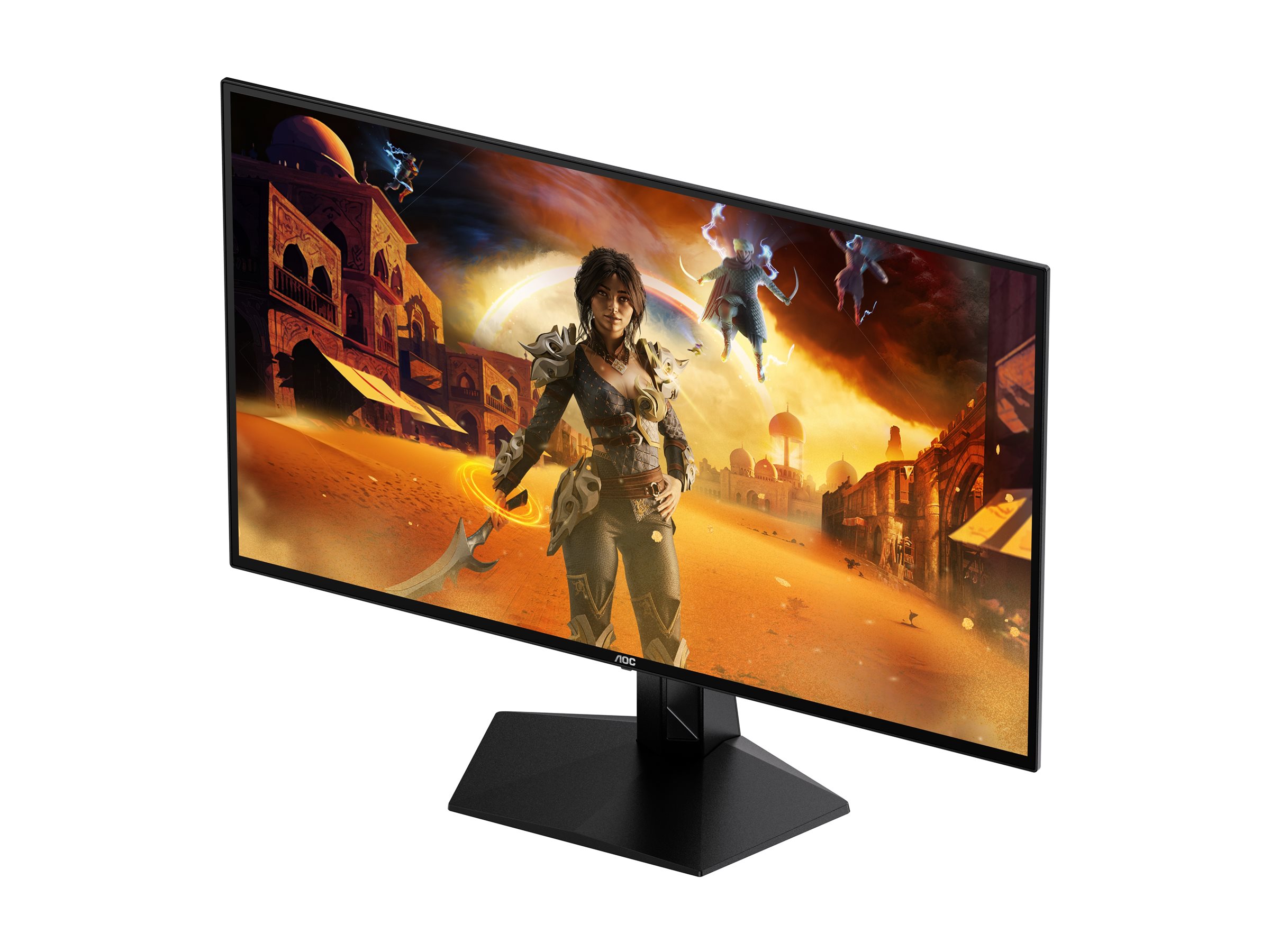 AOC Gaming Q27G41ZDP G41 Series OLED monitor 27 Product shot Right-angle 80001