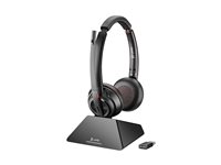HP Poly Savi 8220 - headset - USB-A via Bluetooth adapter