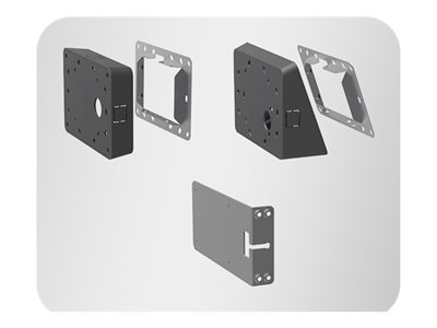 Yealink - Mounting kit (0° bracket, 20° bracket, vertical bracket)