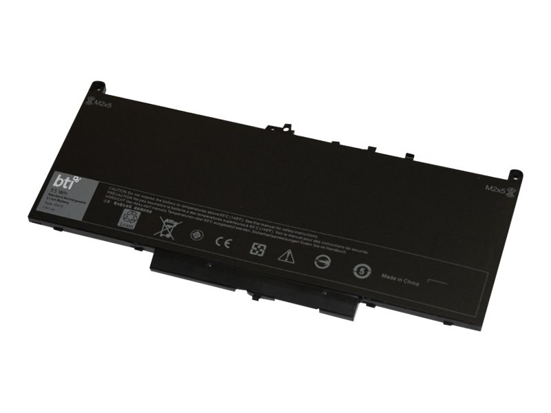 BTI - Notebook battery (equivalent to: Dell 451-BBSX, Dell 451-BBSU, Dell 451-BBSY, Dell 1W2Y2, Dell 242WD, Dell MC34Y, Dell J60J5, Dell GG4FM, Dell R1V85, Dell 5F08V, Dell WYWJ2)