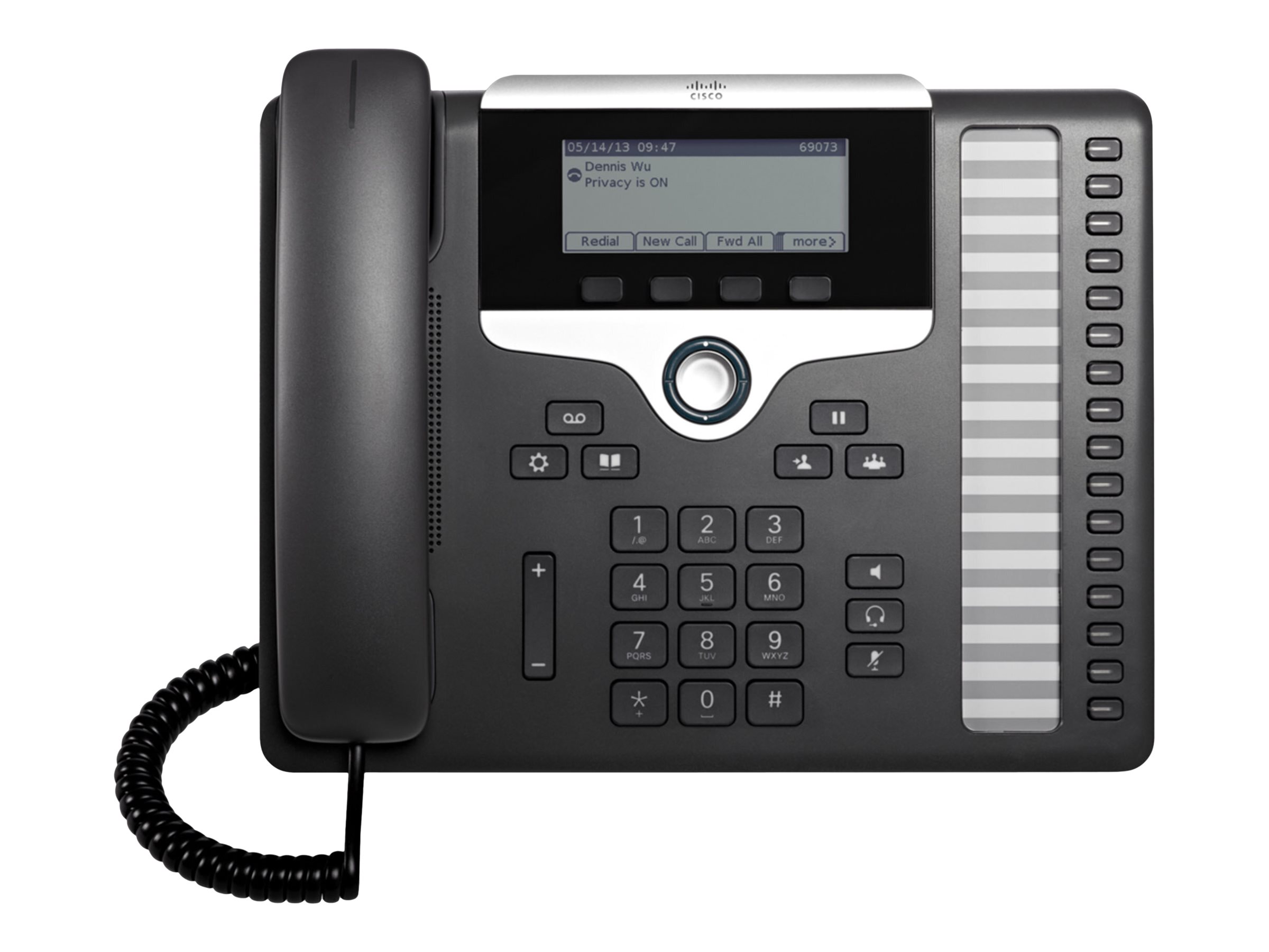 IP PHONE 7861 MULTIPLATFORM W/PWR CUBE3 NA CORD