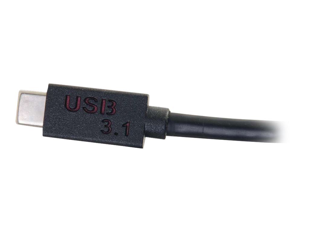 C2G USB 3.1 USB Type C to VGA Adapter - USB C to VGA Black - externí video adaptér - černá – foto 3
