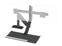 Humanscale QuickStand Lite Mounting kit (desk clamp mount, crossbar for dual monitors) 