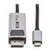 Eaton Tripp Lite Series USB-C to DisplayPort Active Adapter Cable M/M 8K 60Hz 4K 144Hz HDR 4:4:4 HDCP 2.3 Black 3ft