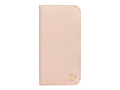 Moshi Overture Flip cover for cell phone vegan leather luna pink for