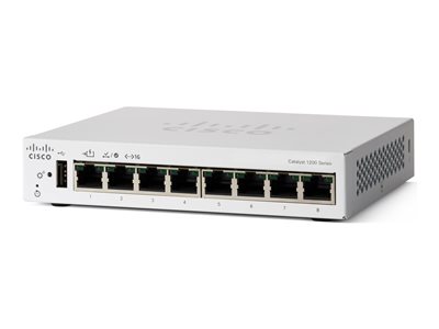 CISCO Catalyst 1200 8-port GE Desktop - C1200-8T-D
