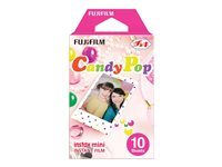 Fujifilm Instax Mini Candy Pop Farvefilm til umiddelbar billedfremstilling (instant film) ISO 800