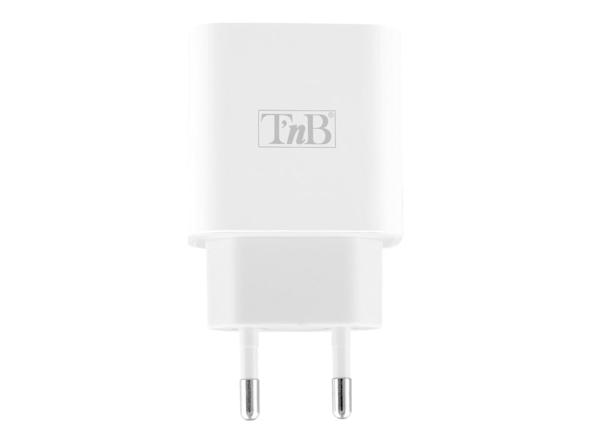 TNB 20W PD USB-C mains charger - White