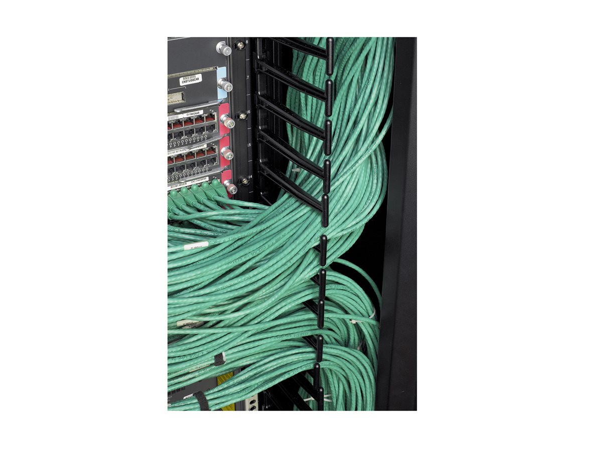 APC NetShelter SX Networking Enclosure with Sides - rozvaděč stojanový - 48U - kompatibilní s TAA – foto 11