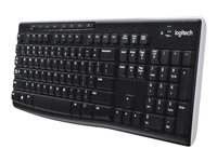 Logitech Wireless Keyboard K270 Tastatur Trådløs Tjekkisk
