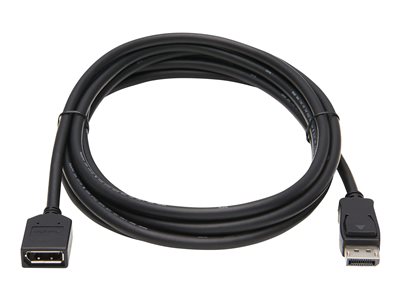 3ft (0.9m) DisplayPort™ Cable with Latches 8K UHD M/M - Black