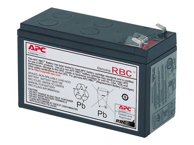 Image of APC Replacement Battery Cartridge #17 - UPS battery - Lead Acid