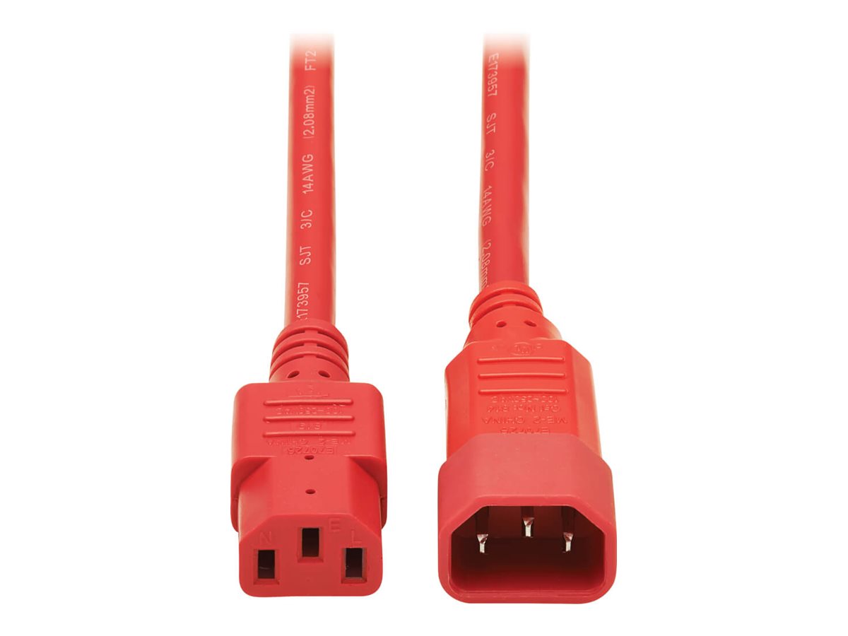 Eaton Tripp Lite Series Heavy-Duty PDU Power Cord, C13 to C14