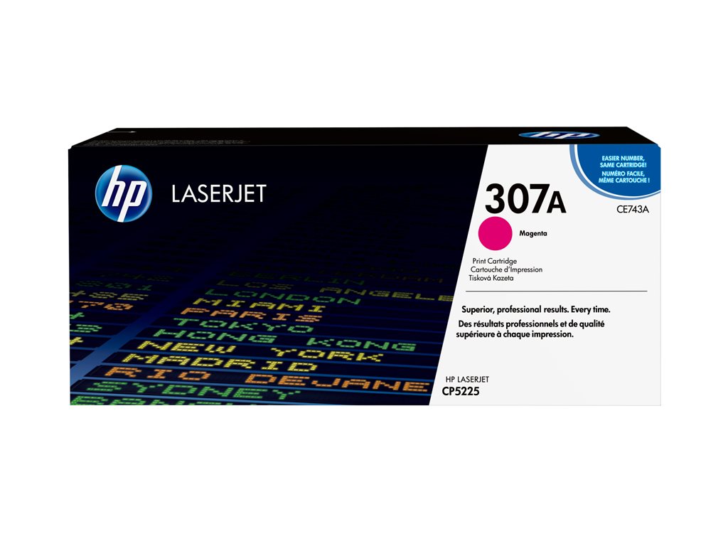 HP COLOR LASERJET MAGENTA PRINT