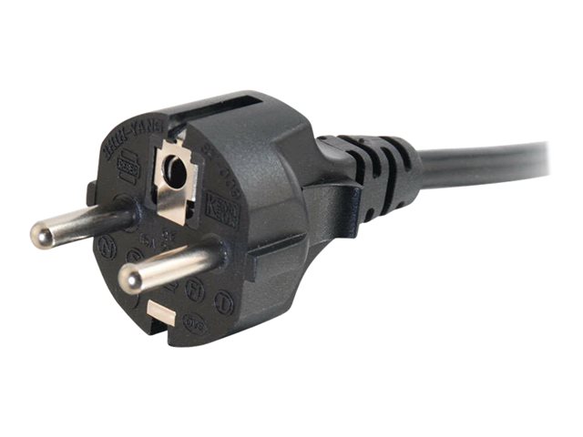 C2G Universal Power Cord - elektrický kabel - power CEE 7/7 do power IEC 60320 C13 - 50 cm – foto 3