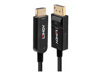 LINDY DP 1.2 to HDMI 18G AOC Cable 30m