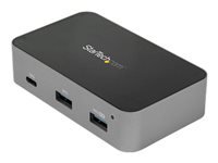 StarTech.com Hub USB-C à 3 ports - 10 Gbps - Avec 2 ports USB-A, 1 port USB-C, 1 port GbE - Câble hôte avec longueur de 1 m (HB31C2A1CGS)