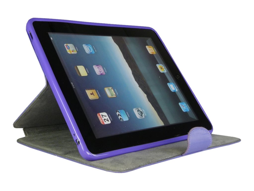 Inter-Tech CobaNitrox Beskyttelsescover Lilla Apple iPad 1