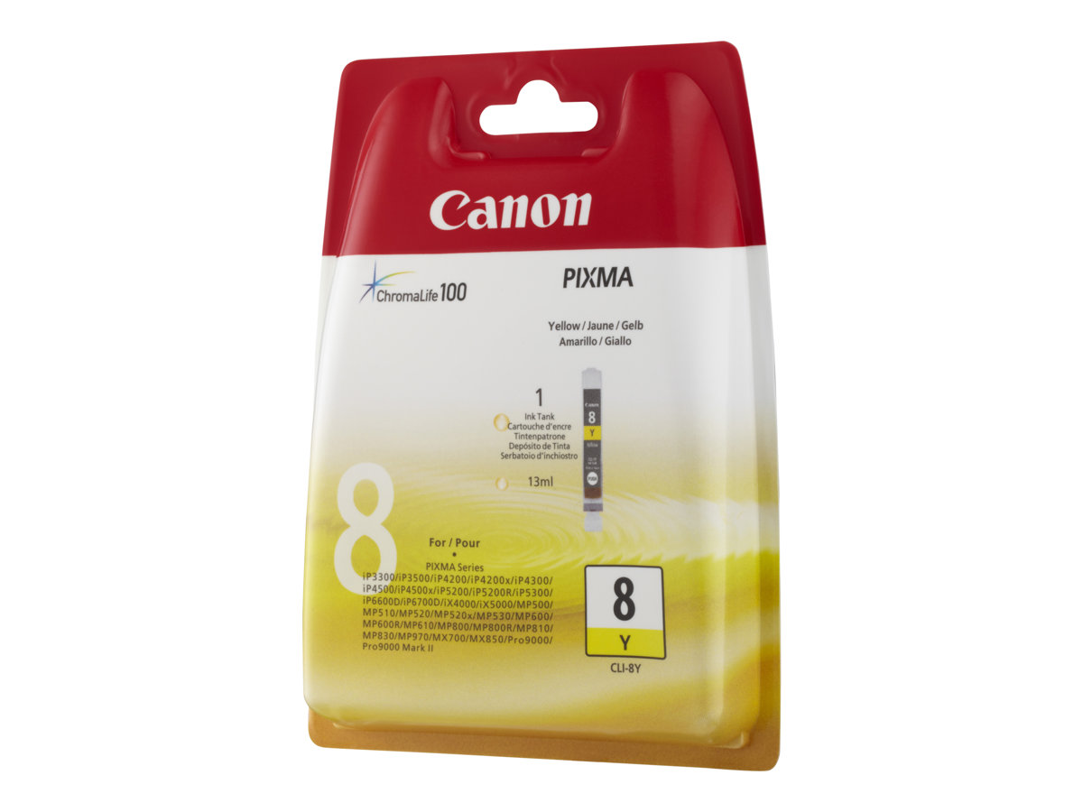 CANON CLI-8Y CARTOUCHE COULEUR