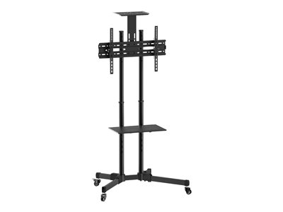 VALUE LCD-/TV-Rollständer schwarz
