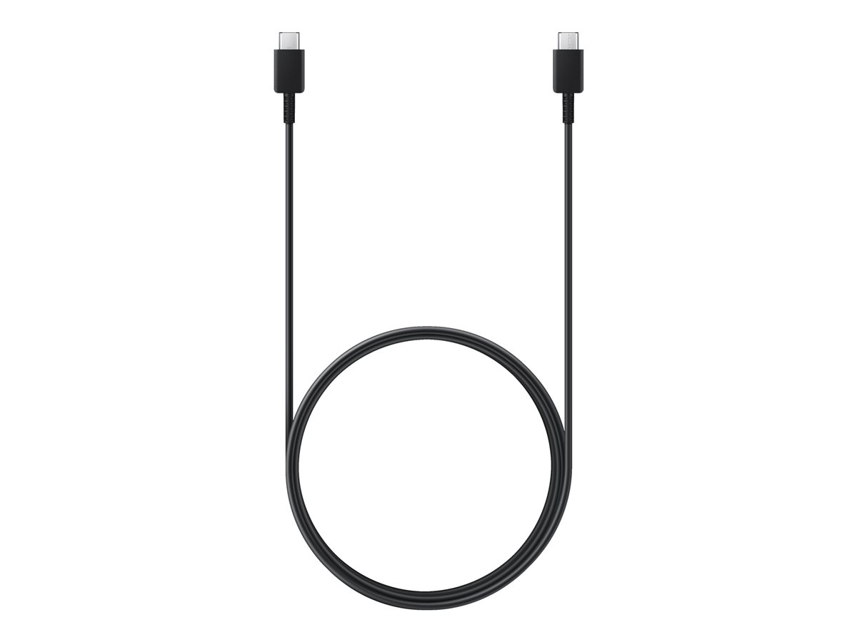 SAMSUNG 1.8m Cable USB-C to USB-C Cable 3A Black