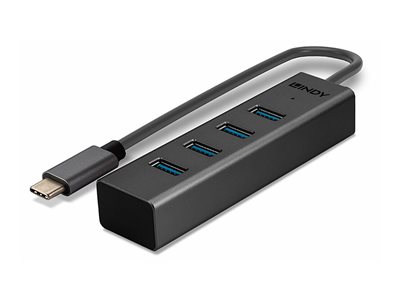 LINDY USB 3.2 Typ C Hub 4 Port - 43325