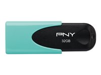 PNY Attaché 4 32GB USB 2.0 Sort Blå