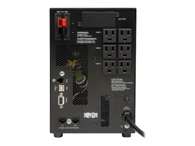 Tripp Lite UPS Smart Online 1000VA 900W Tower 120V Extended Run LCD USB DB9
