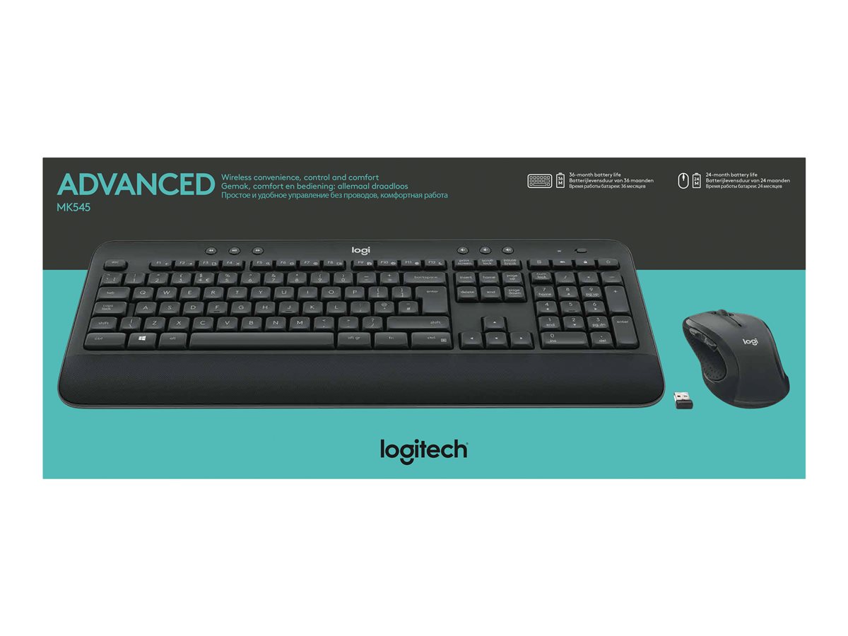 MK545 Advnced Wless KBD & Mouse Combo UK – foto 4