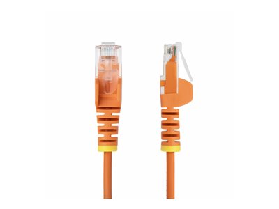 Startech 30ft Orange Slim CAT6 Ethernet Cable, Snagless, 28AWG, LSZH