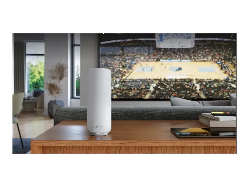 NETGEAR Orbi 370 Series RBE373 Wi-Fi system Wi-Fi 7 Product shot Front 79350