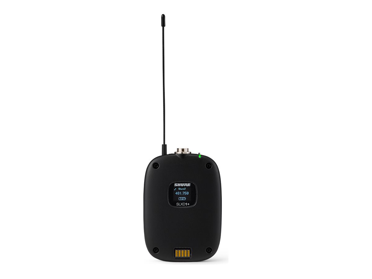 Shure SLX-D SLXD1+ - Wireless bodypack transmitter for wireless microphone system