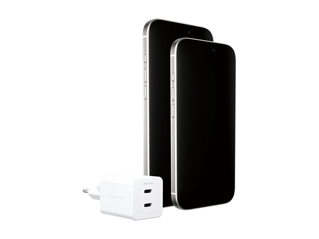 PanzerGlass empower nabíječka Turbo GaN 45 W 2x USB-C, bílá – foto 6