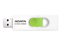 ADATA UV320 256GB USB 3.2 Gen 1 Grøn Hvid