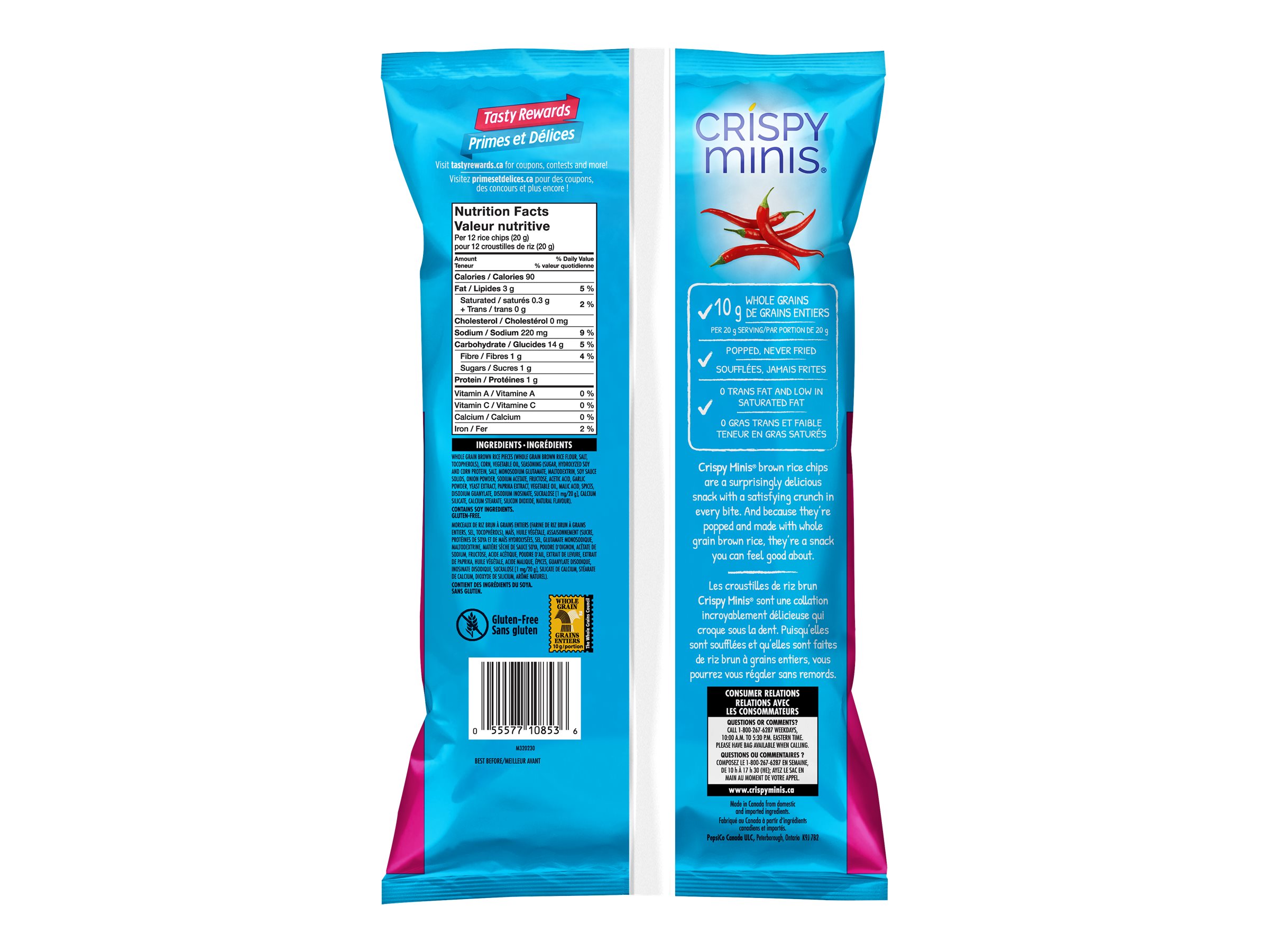 QUAKER CRISPY MINIS CHILI 100G
