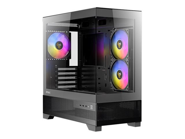 Antec CX500m ARGB MT micro Product shot Left-angle 79300