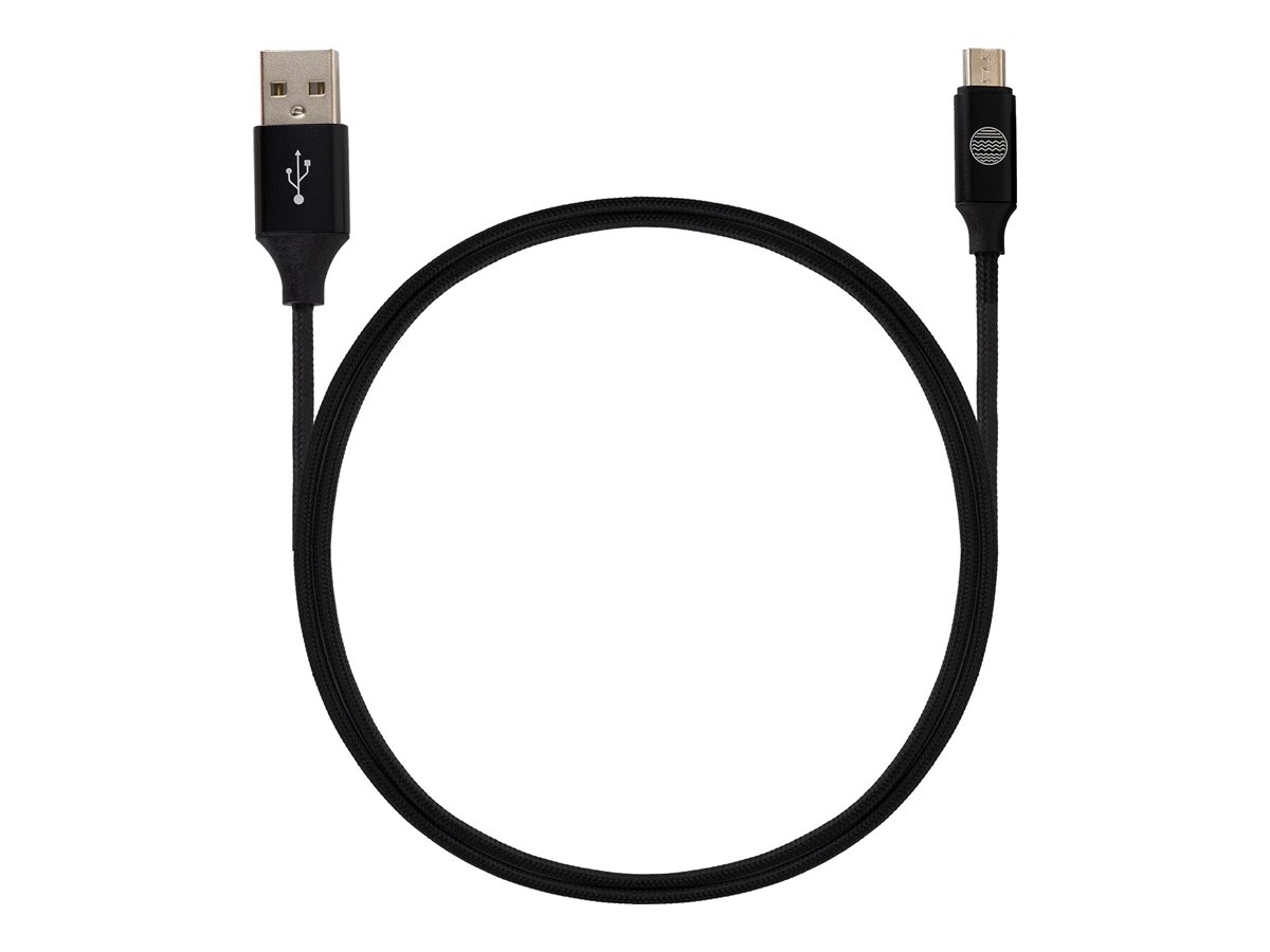 An image of Our Pure Planet - USB cable - USB to Micro-USB Type B - 1.2 m